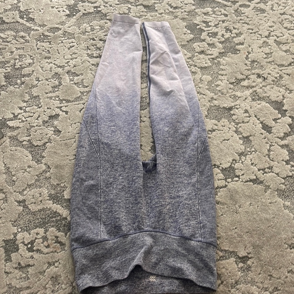 Leggings from target, ombré purple, size small